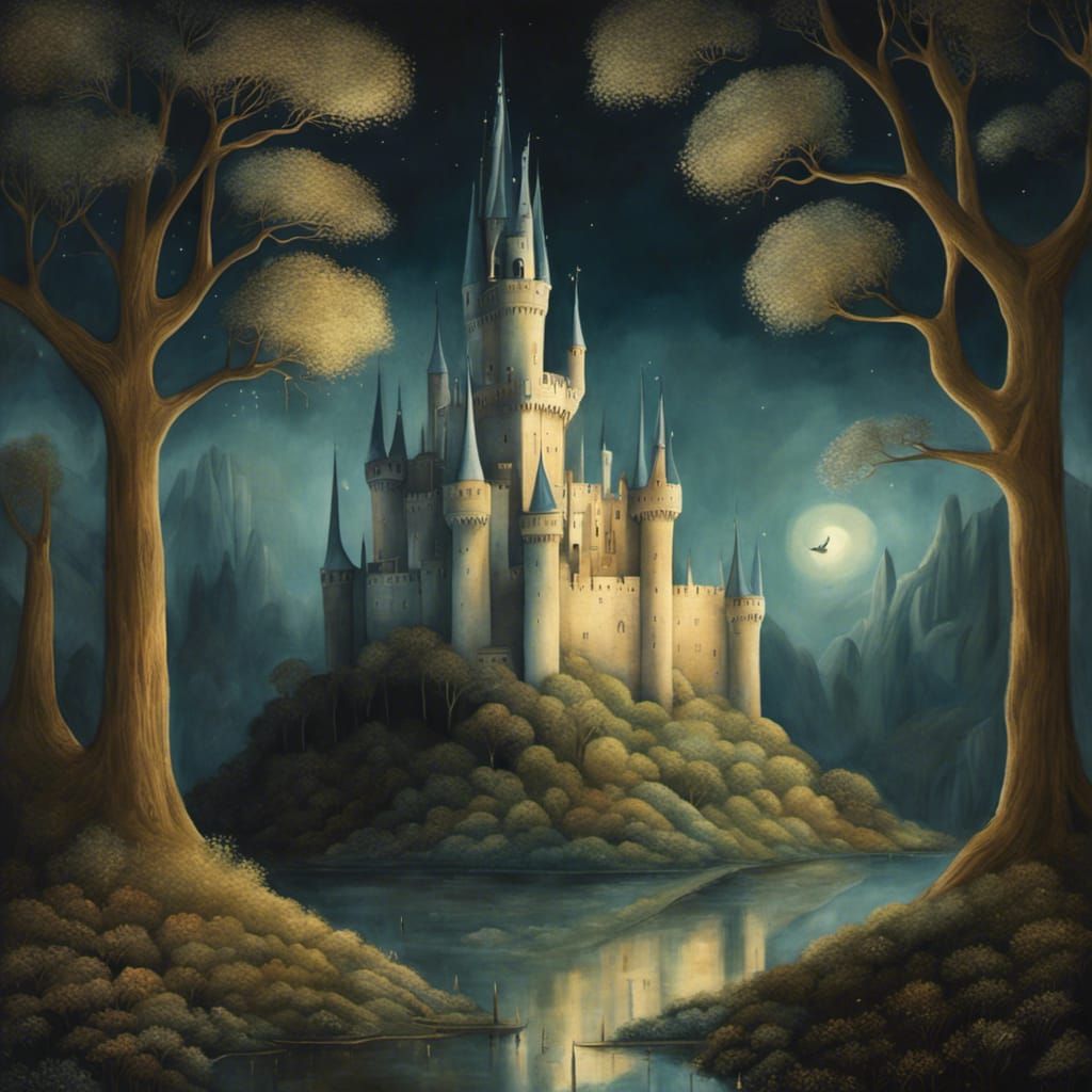 Fairytale Medieval Castle: Moody and Soft