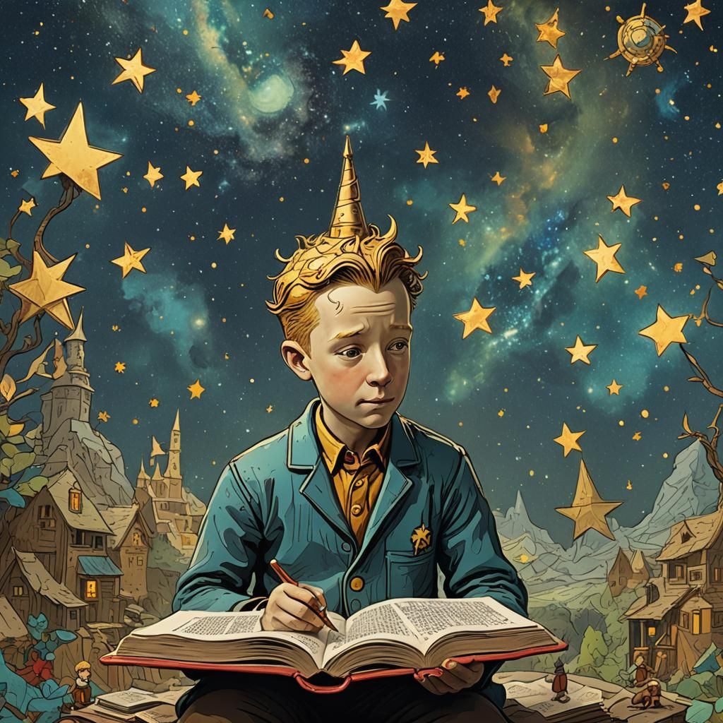 Whimsical Universe: A Fusion of Artistic Styles