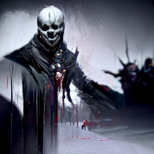 Sinister Death Figure by Greg Rutkowski