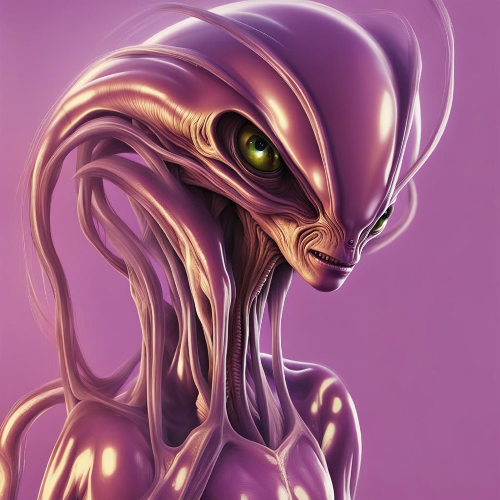 Purple Alien Image