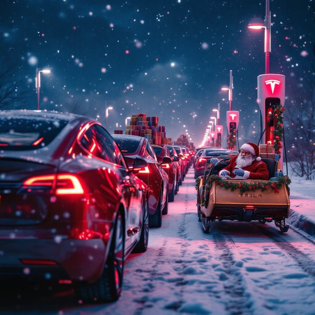 Damn this new fangled EV sleigh