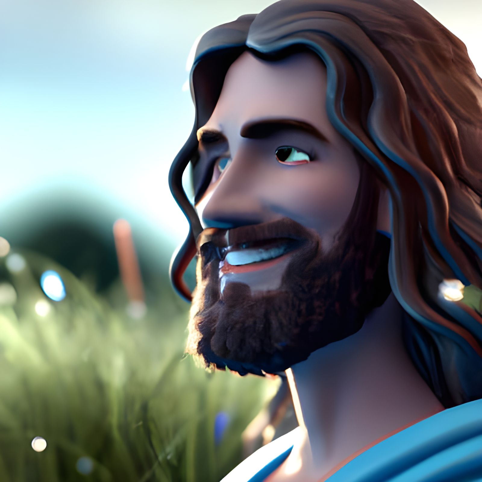 Claymation Jesus is Still A Loving Jesus