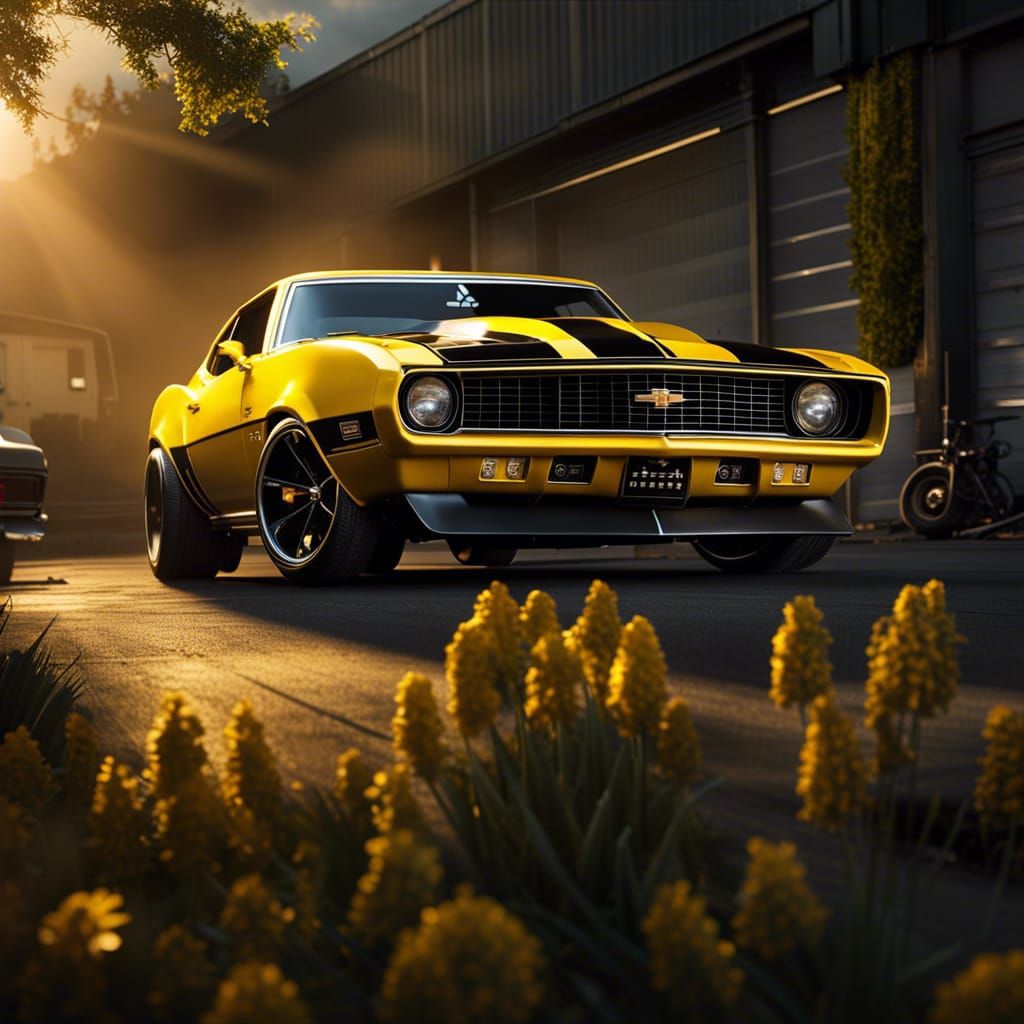 Autobot Bumblebee is Chevrolet Camaro Z28 '69