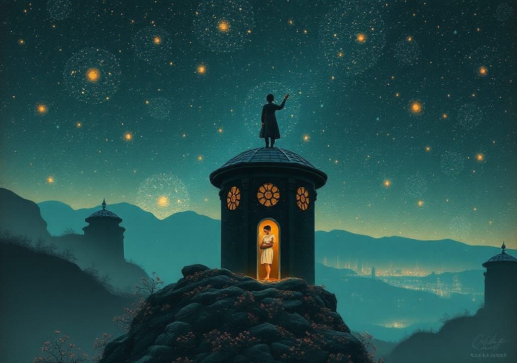 Interconnected Message System in Mixed Media