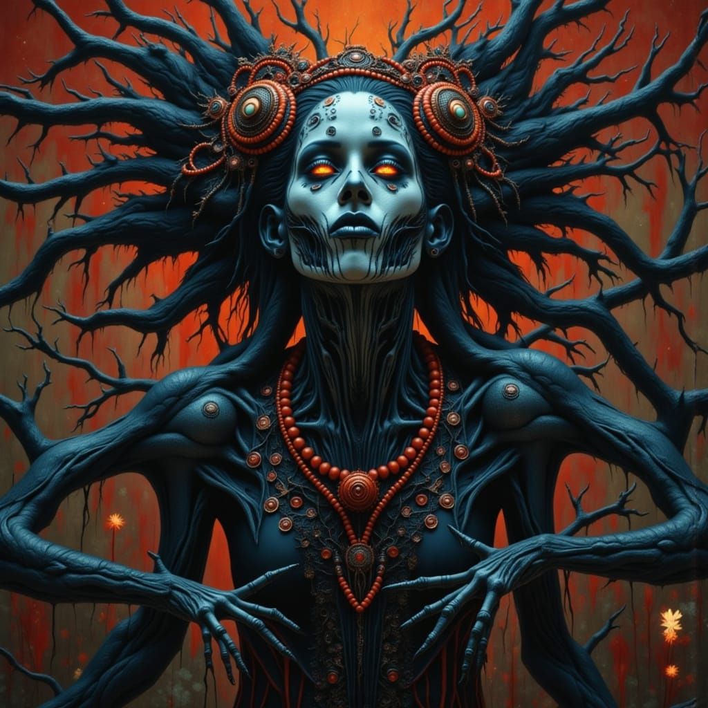 African Windigo: Haunting Portrait of a Monstrous Legend