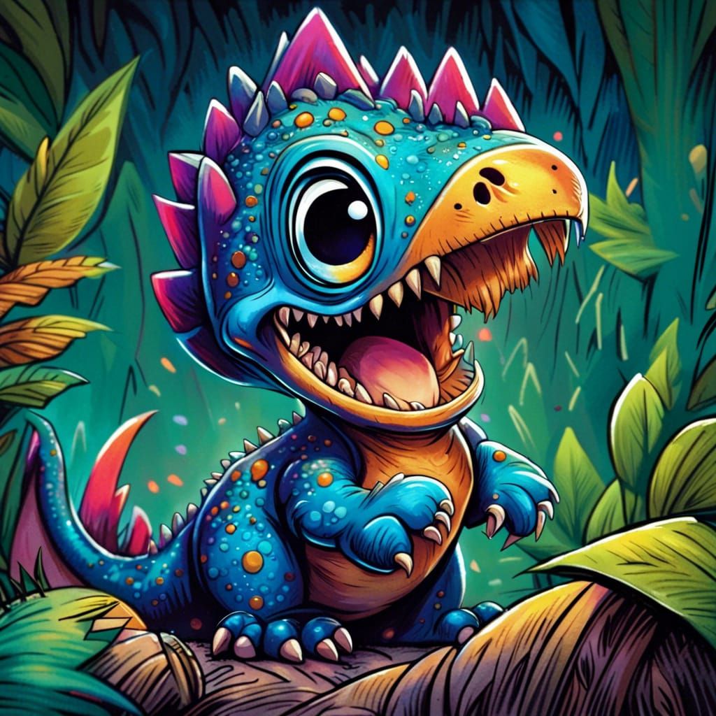 Blueberry the Dino-Delight