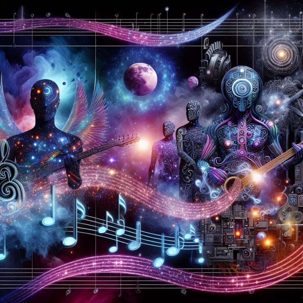 Celestial Beings Inspired by Blue Oyster Cult Song