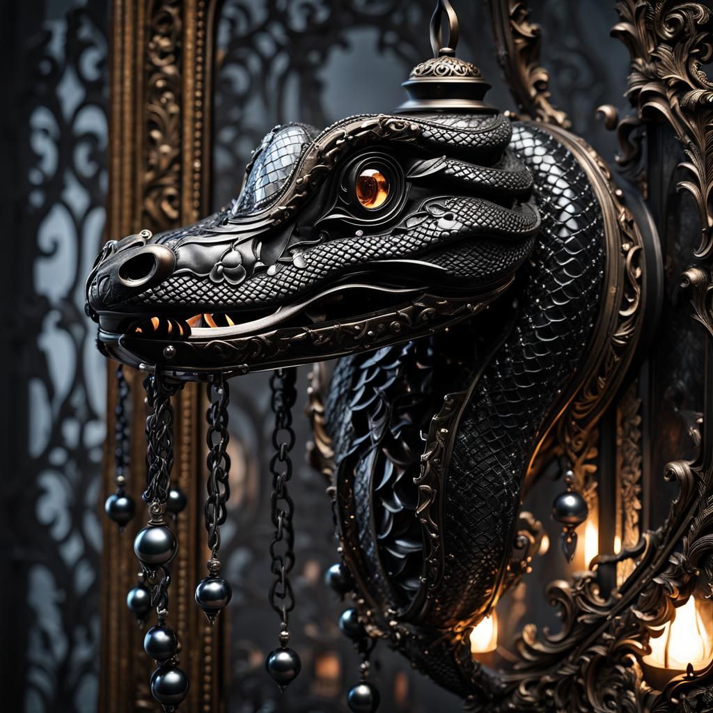 Metallic Ornamental Python