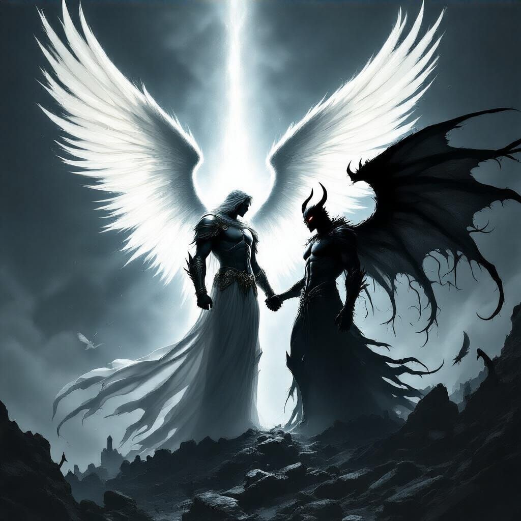 Archangel and Demon Unite to Defeat Evil Powerbrokers