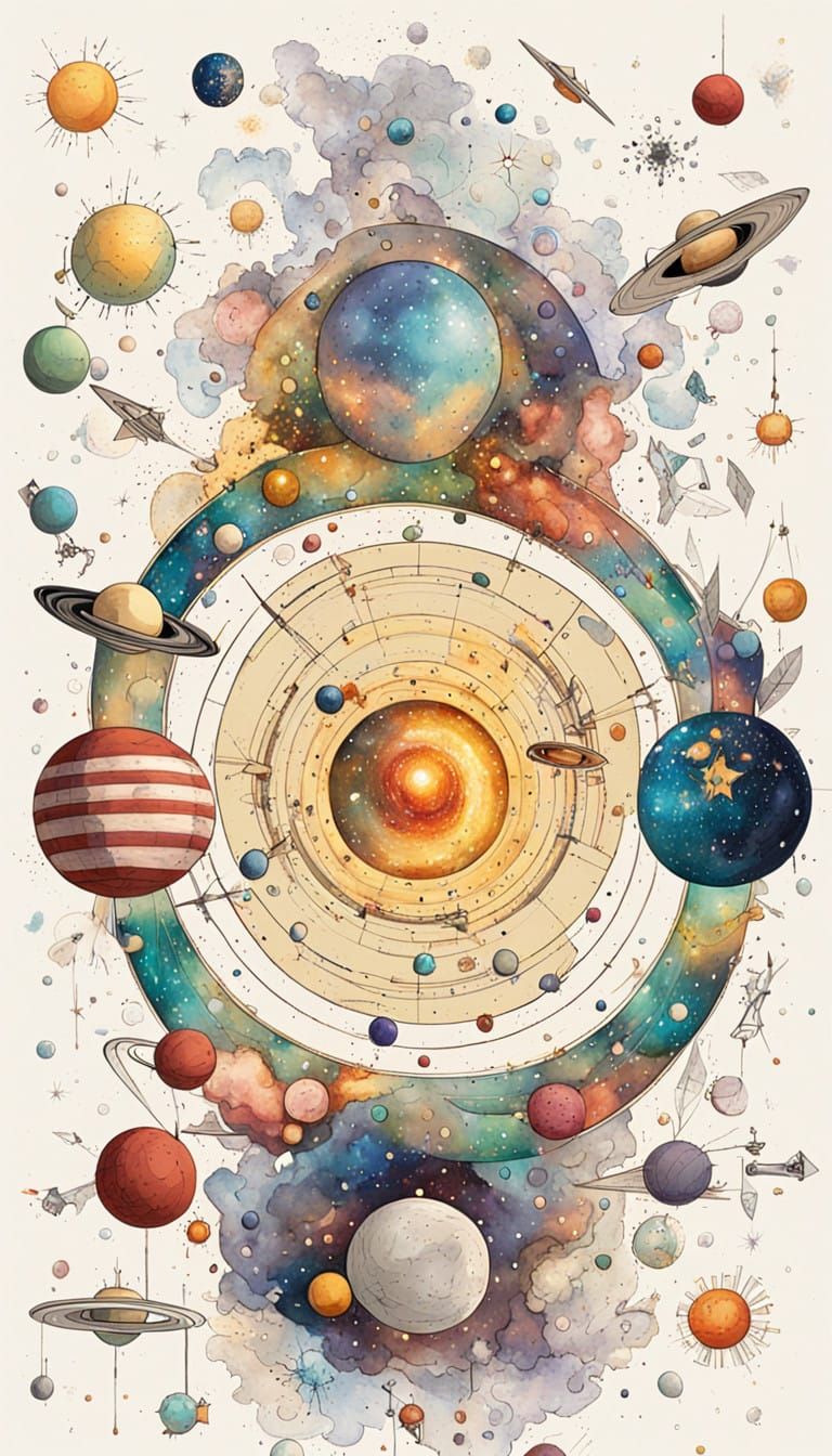 Illustrate The Universe in Your Terms