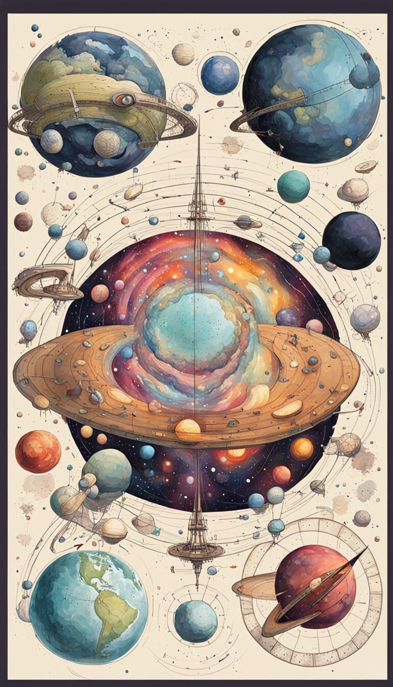 Illustrate The Universe in Your Terms