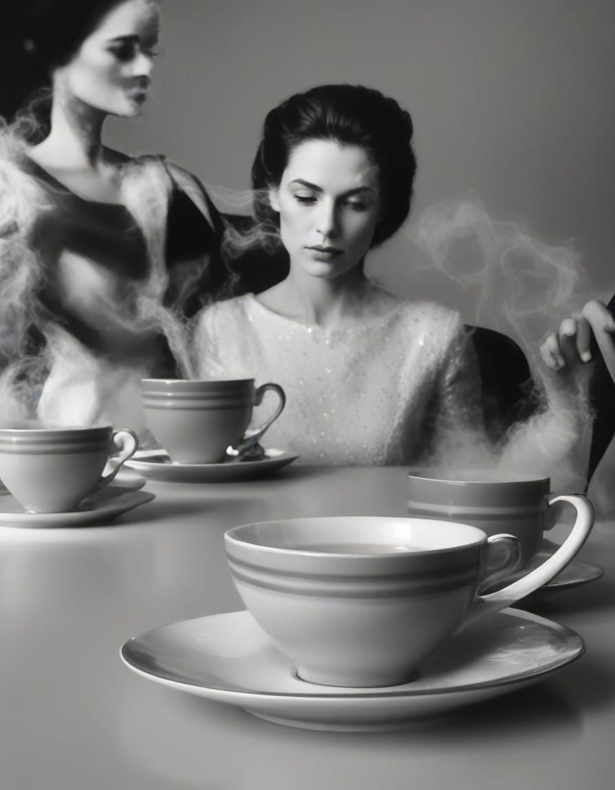 An Other Dimensional Visitor: In for Morning Coffee