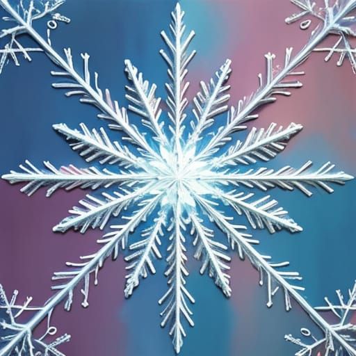 Abstract Expressionism: Snow-Kissed Kisses Explode with Colo...