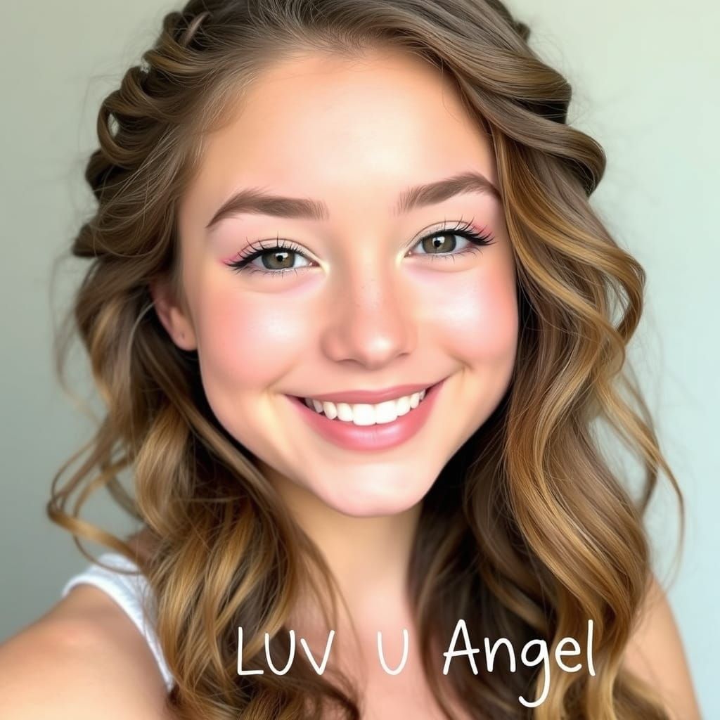 Youthful Beauty Shines in Ethereal Portrait