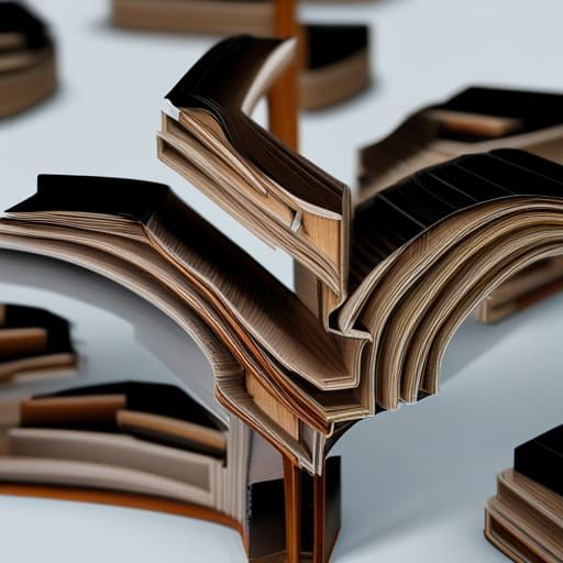 Book Labyrinth: A Complex Maze of Colorful Literature