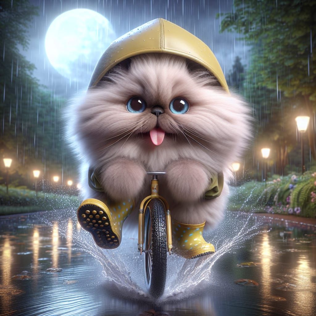 Kitten High Speed Cycling