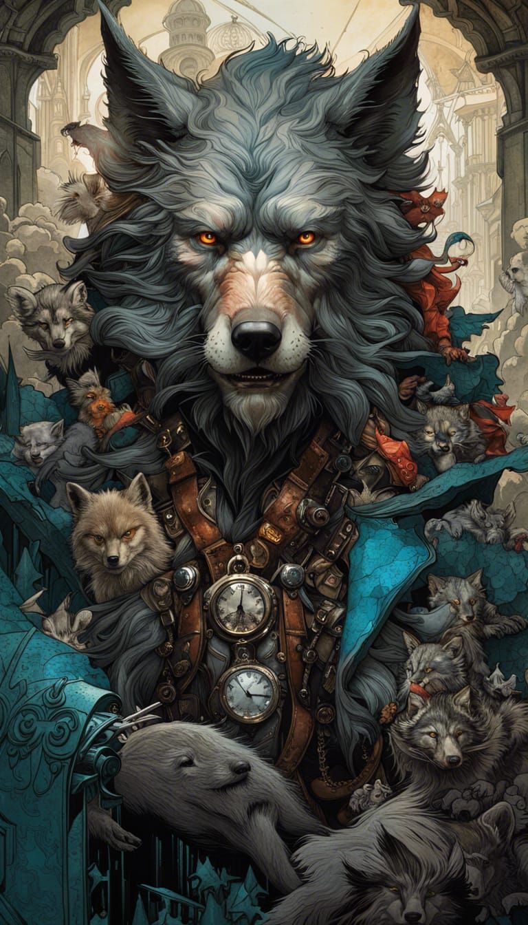 Werewolf of London: Fantasycore Digital Art
