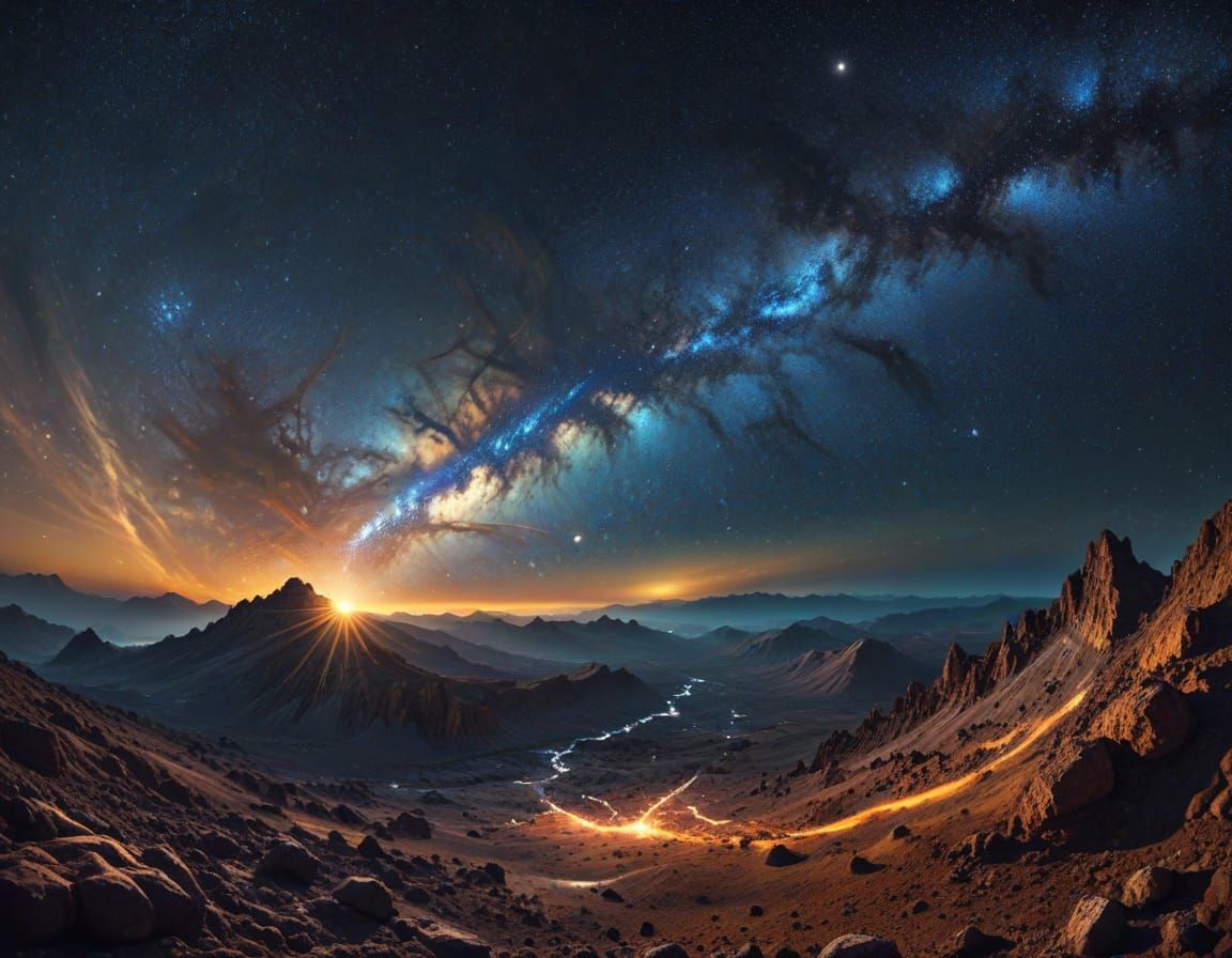 Stunning Milky Way Panorama in Space