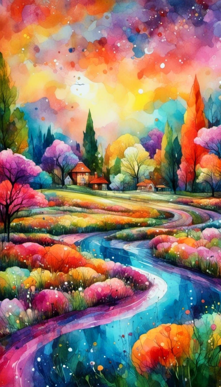 Whimsical Landscape
