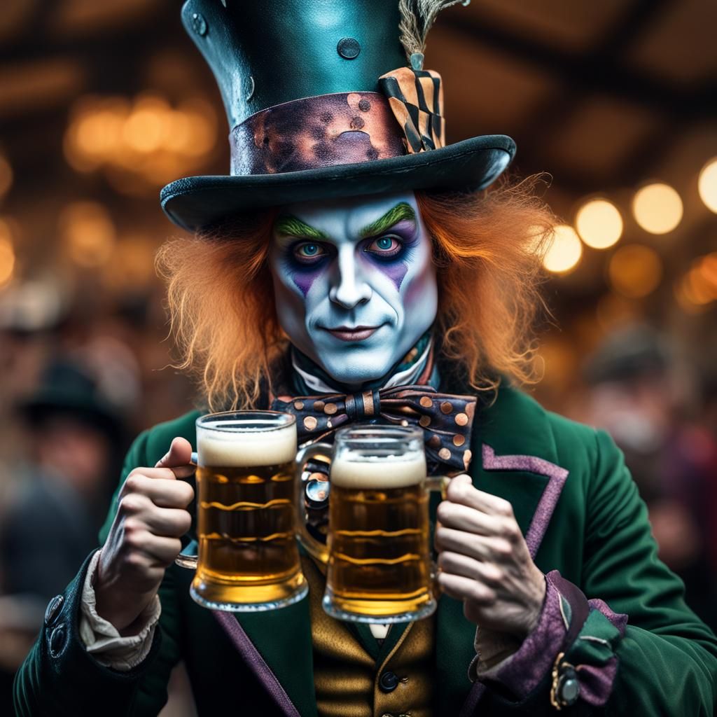 Mad Hatter at Oktoberfest
