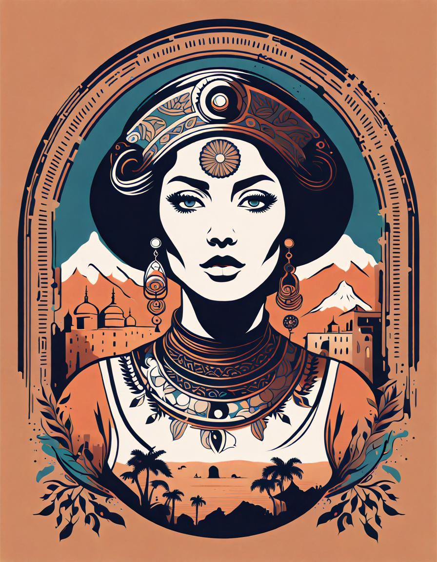 Minimalist T-Shirt Design with Vintage Elements