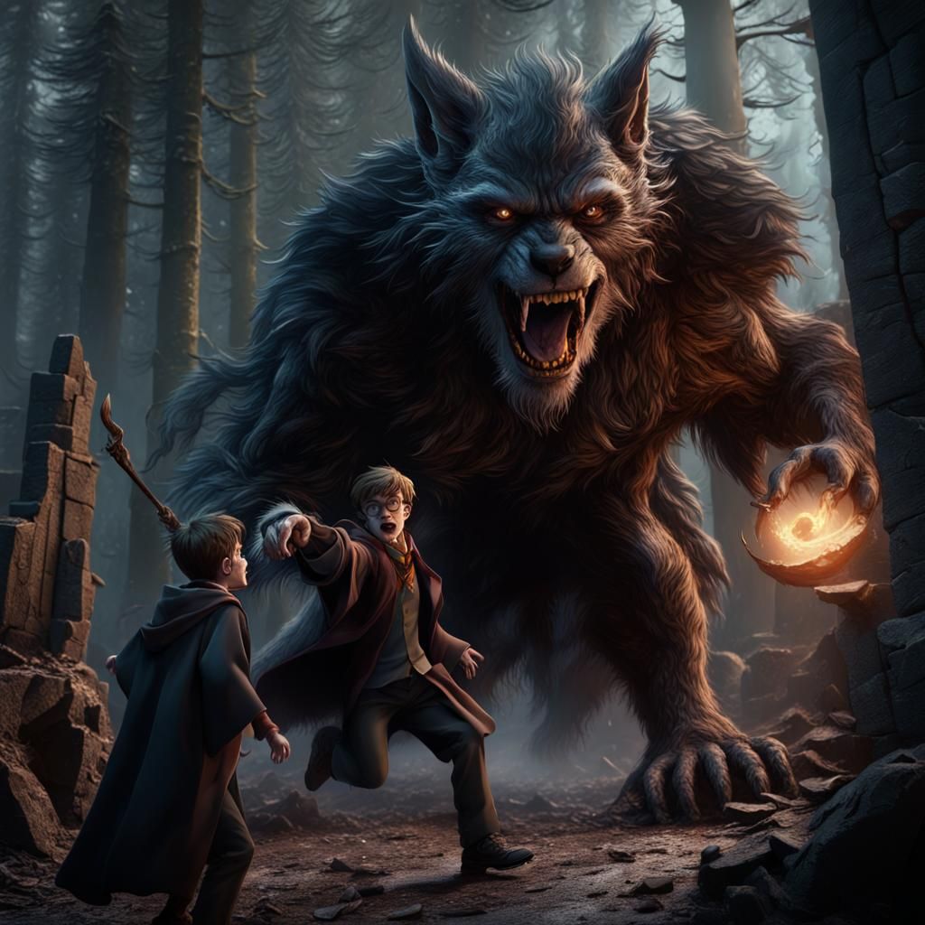 Harry Potter and the Curse of the Wolf (series)