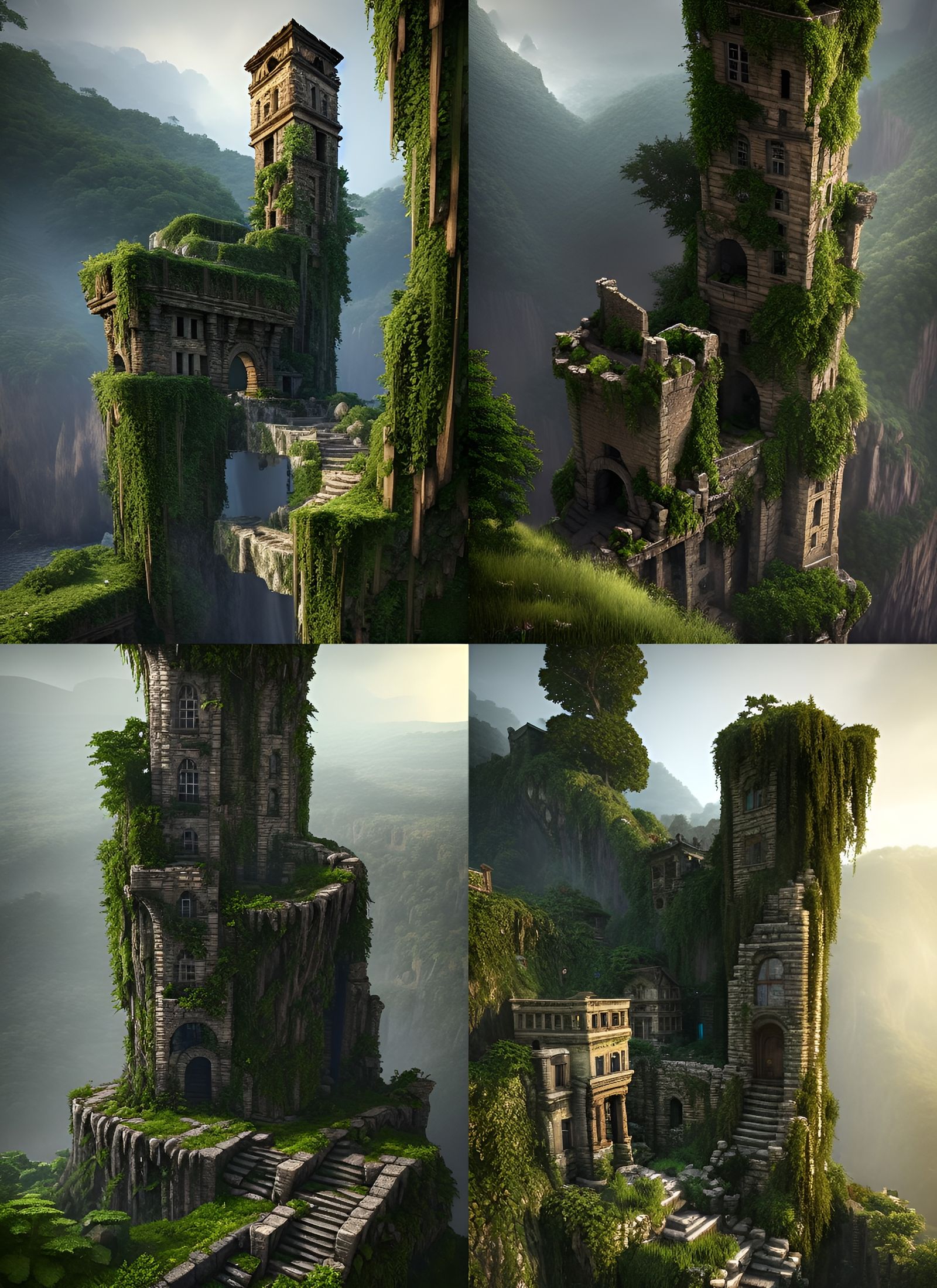 Blighted outposts