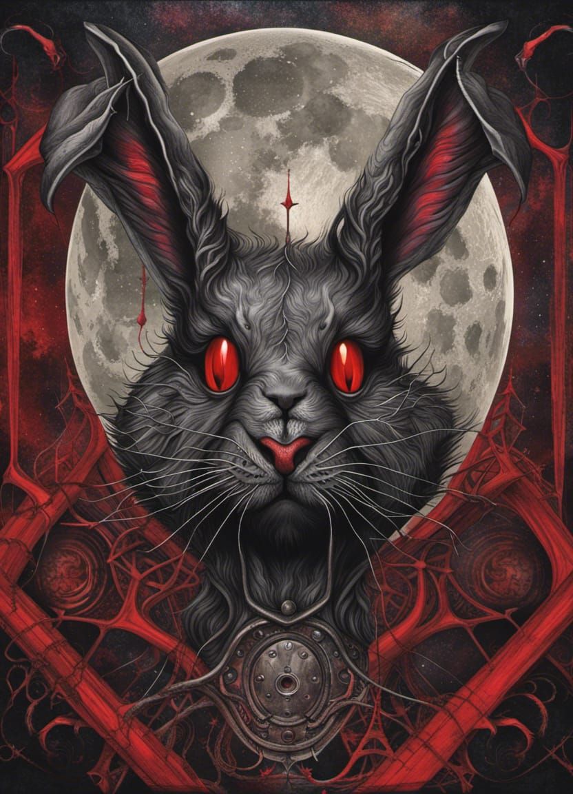 Black Cube, White Rabbit: Gothic Astrological Concept