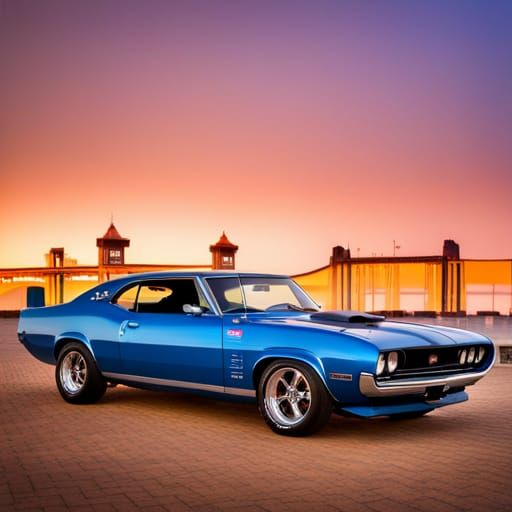 Classic Muscle Cars in Professional Photography