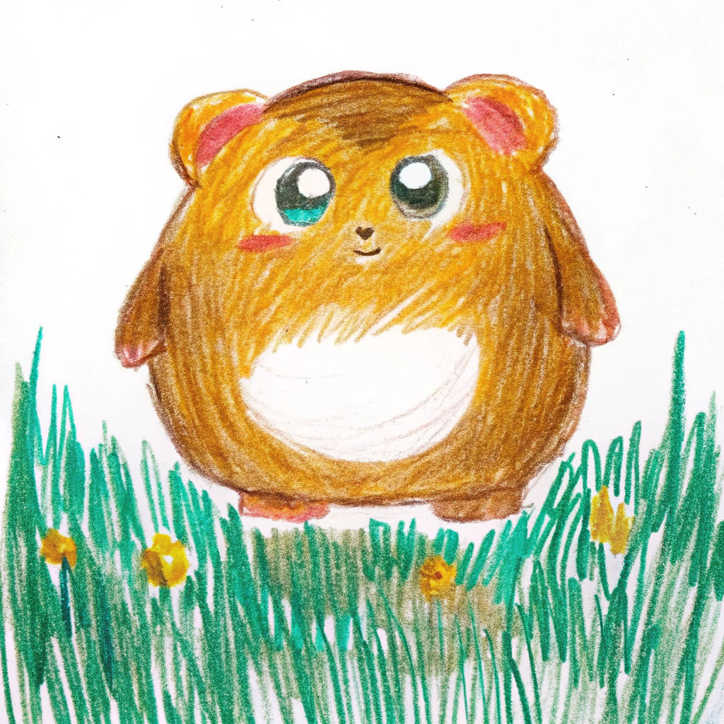 Cartoon Obese Bear Pokémon Illustration