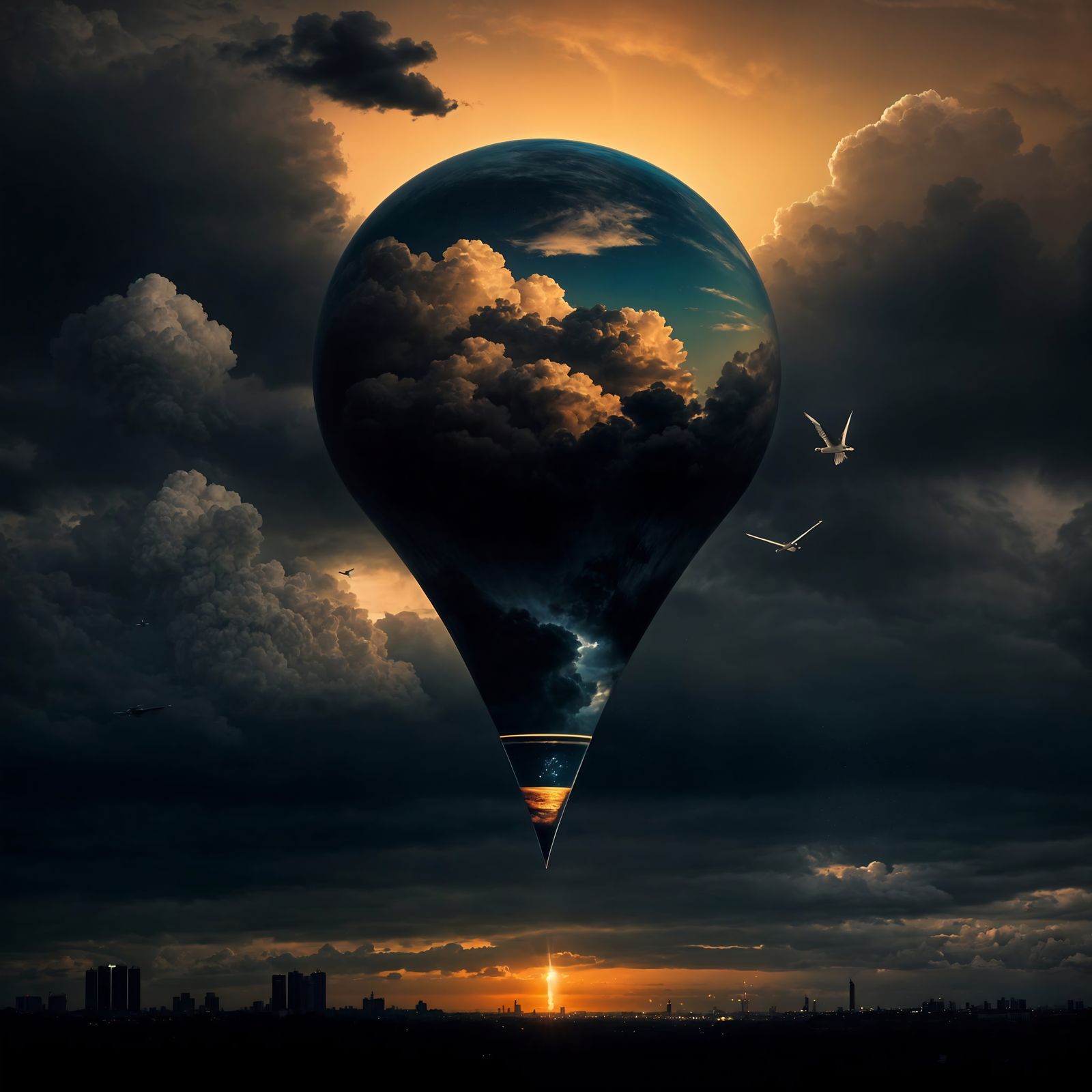 Kaleidoscopic Surreal Memento: Straight Edge Allegory