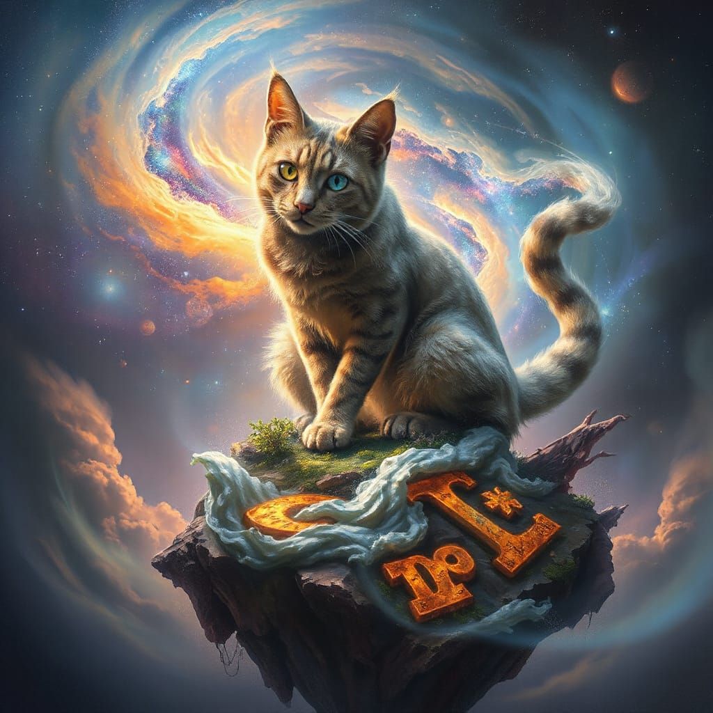 Colossal Cosmic Cat on Rune Island