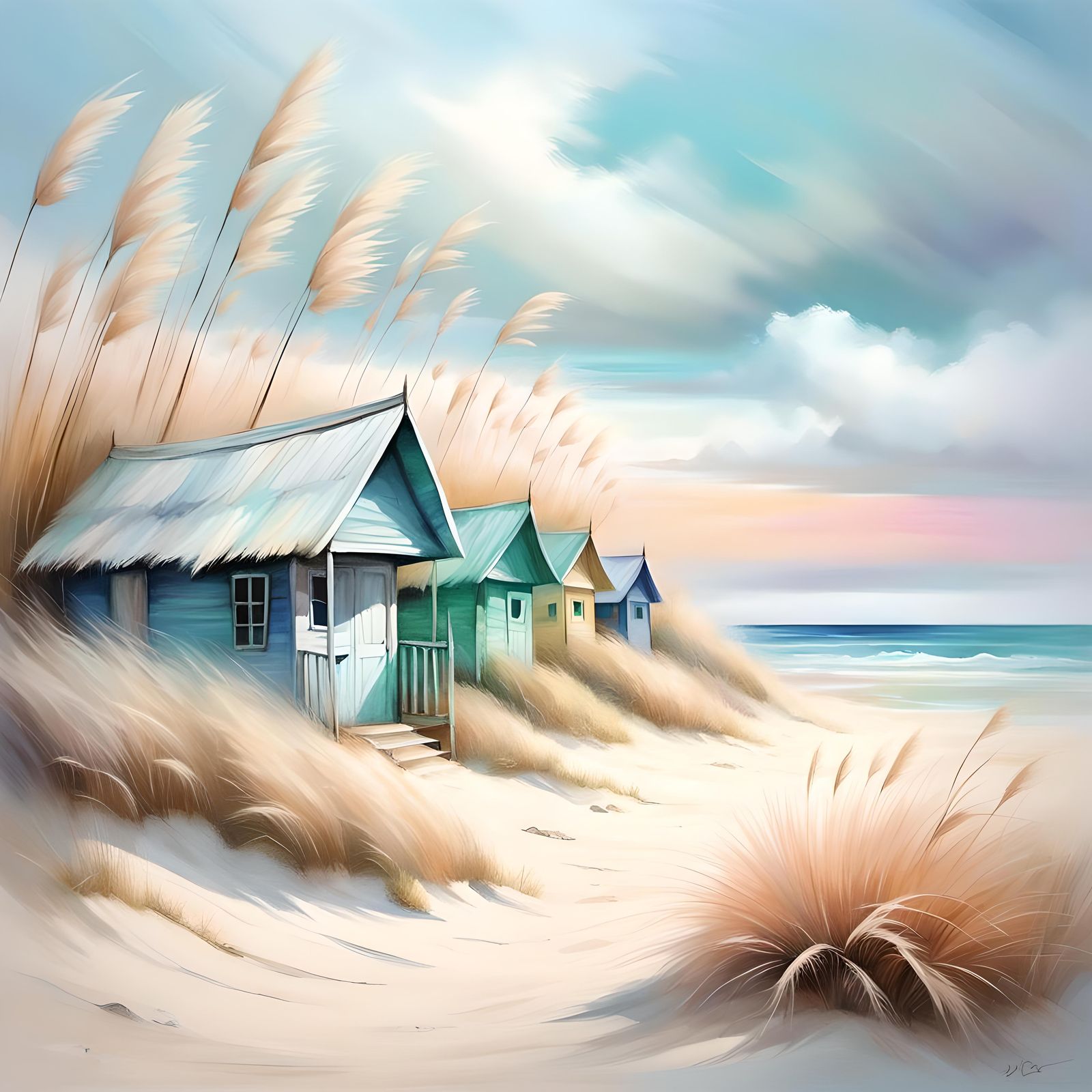 Beach Cabin Fantasy