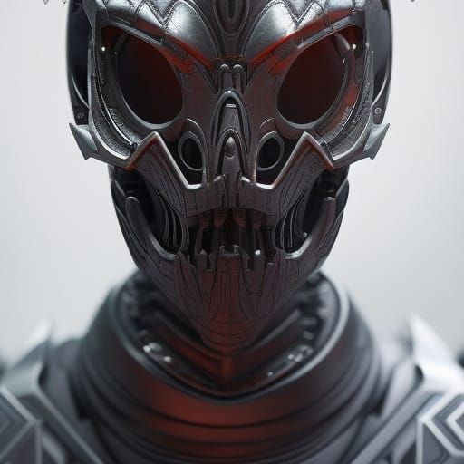 Evil Alien AI in Dark Fantasy Art