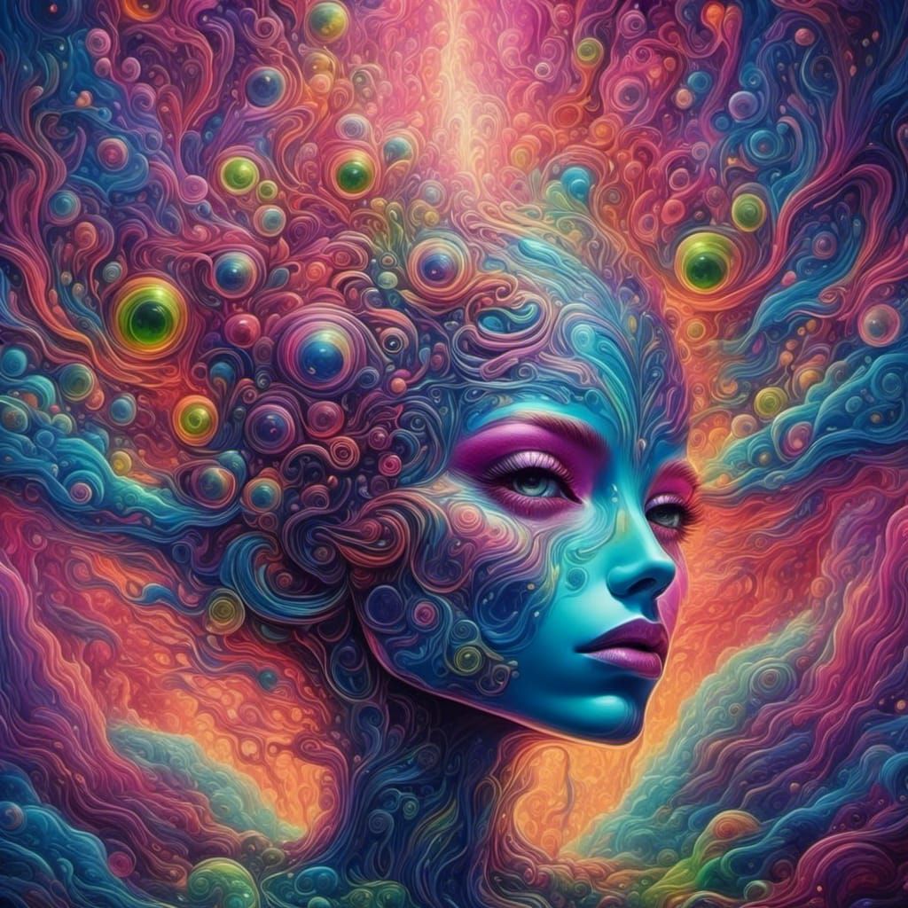 Futuristic Disco Utopia in Iridescent Colors