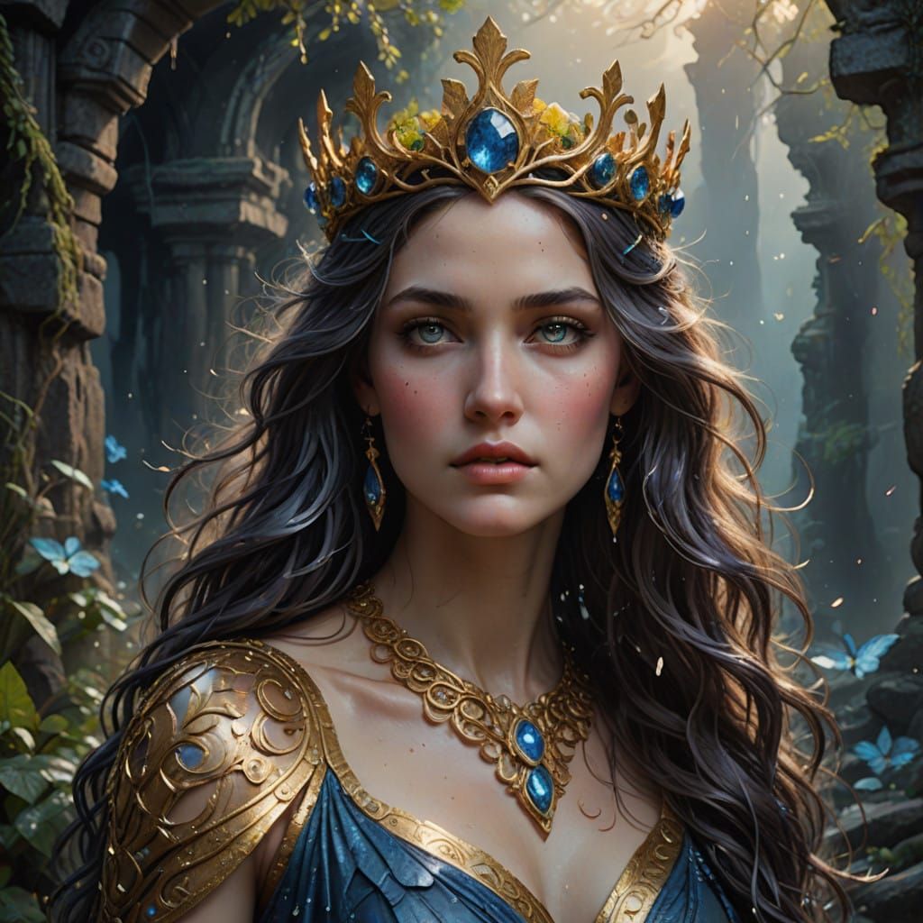 Goddess of Love in Dystopian Splendor