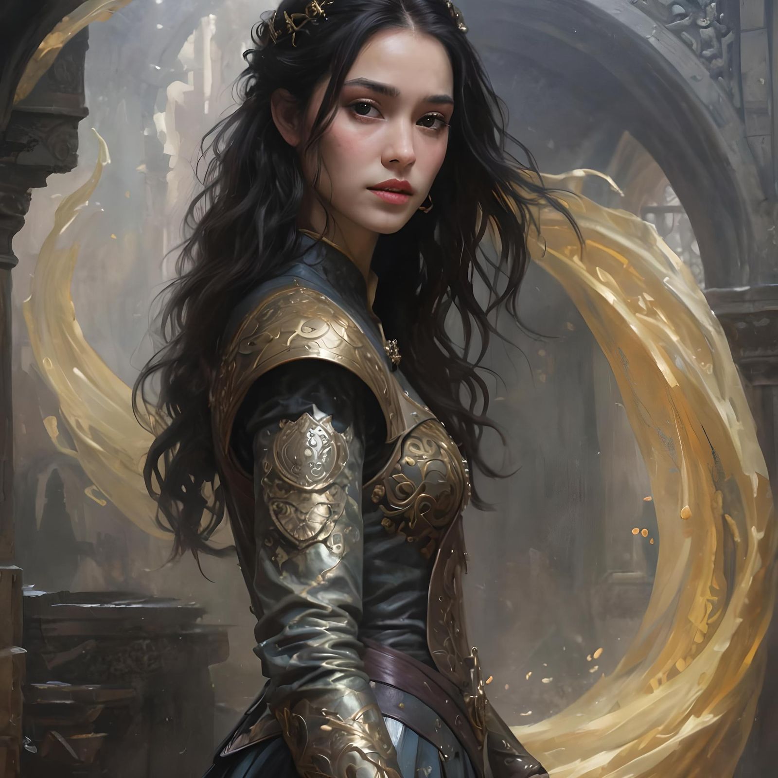 Magic is always pushing and drawing and making things out of...