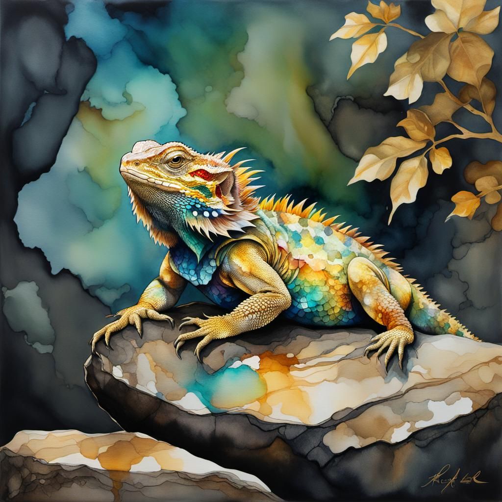 Bearded Dragon Lizard
