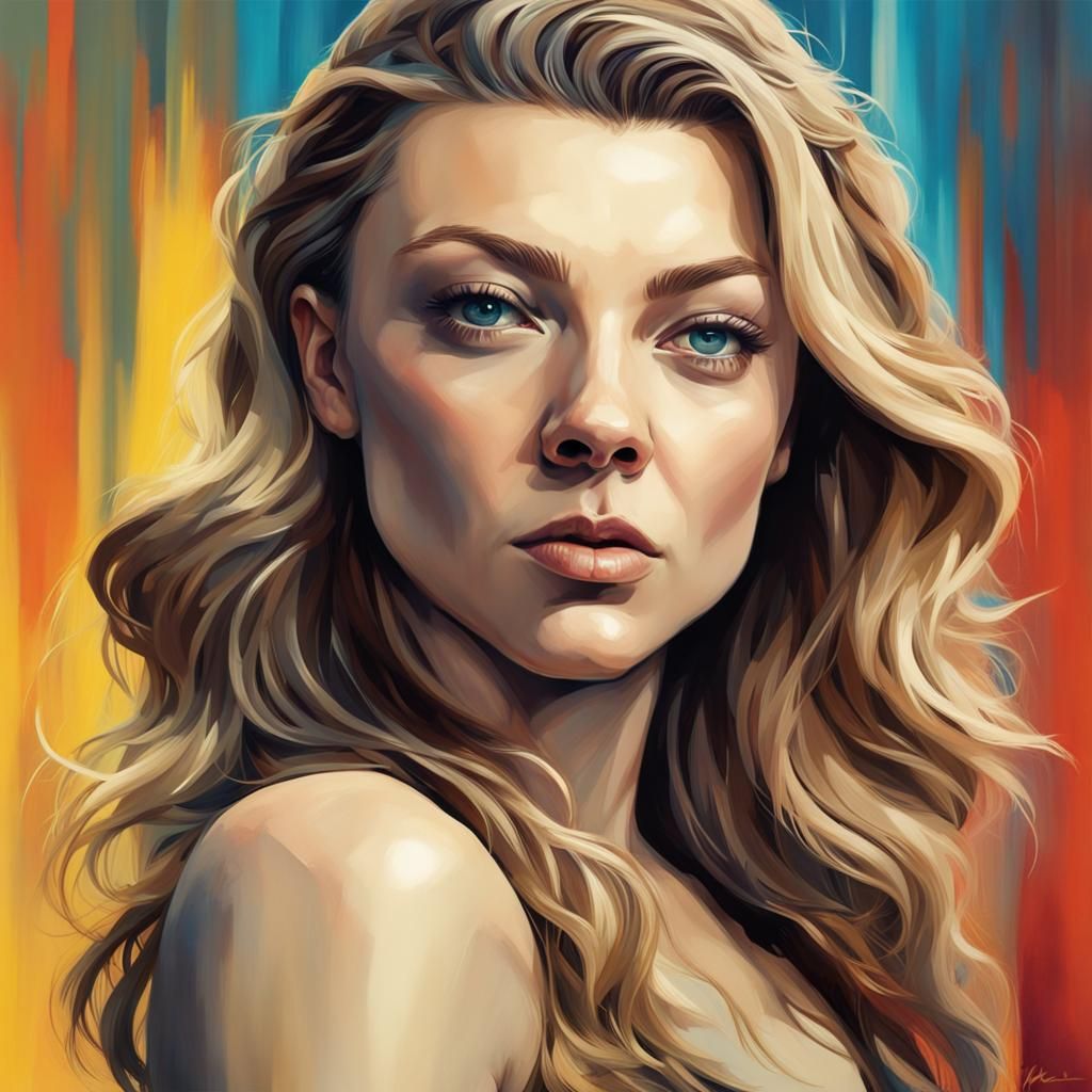 Hyperrealistic Portrait of Natalie Dormer