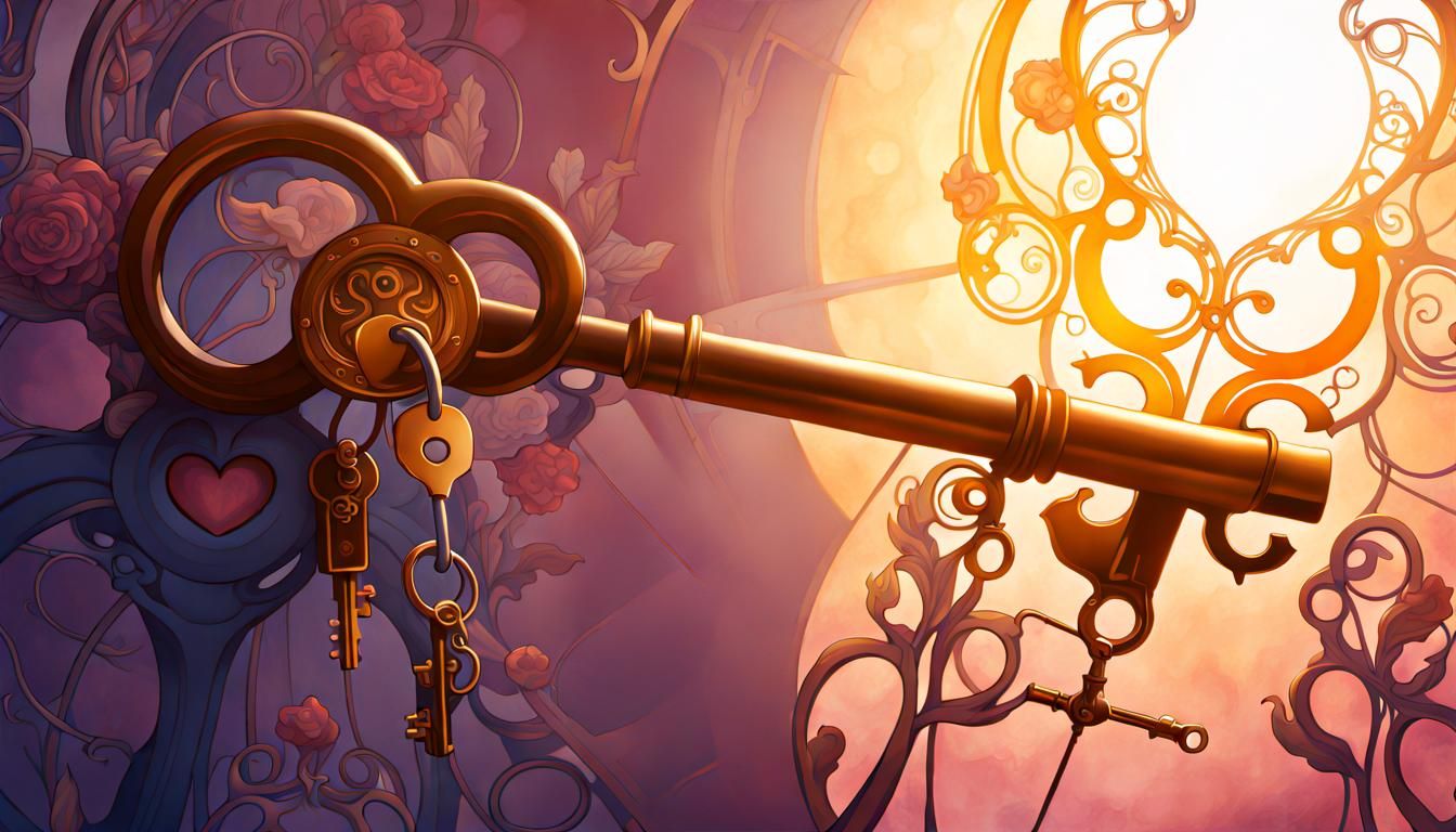 Love as Key: Art Nouveau Portal