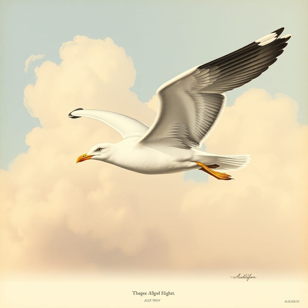 Audubon. The gull sees farthest who flies highest.