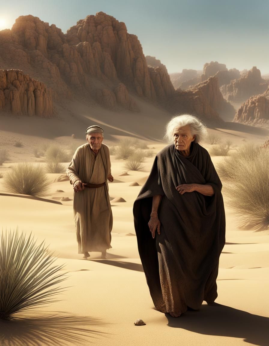 Desert Burial: An Old Man's Negotiation