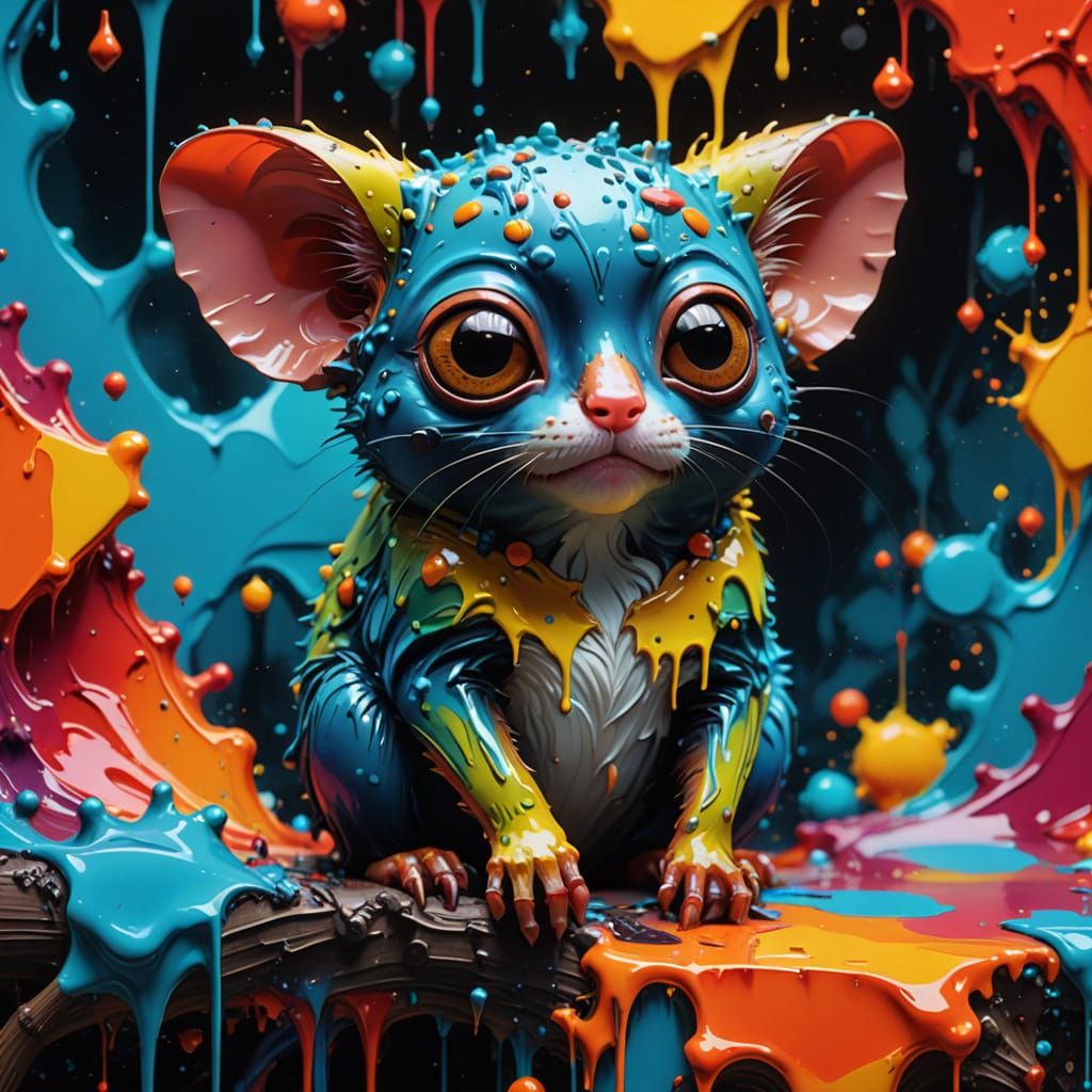 Vibrant Surrealist Dreamscapes in Ultra Detailed 3D Art