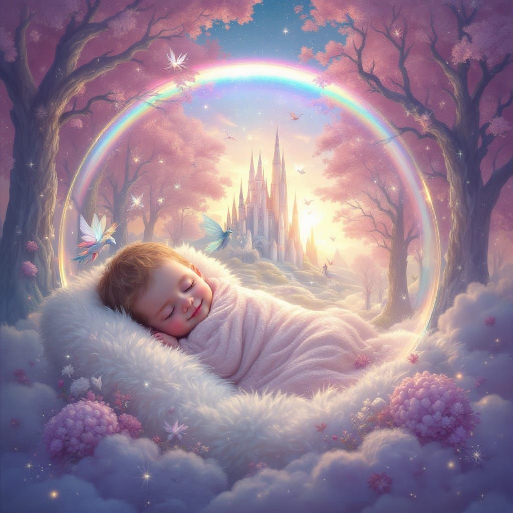 Child's Dream: A Whimsical Fantasy Realm