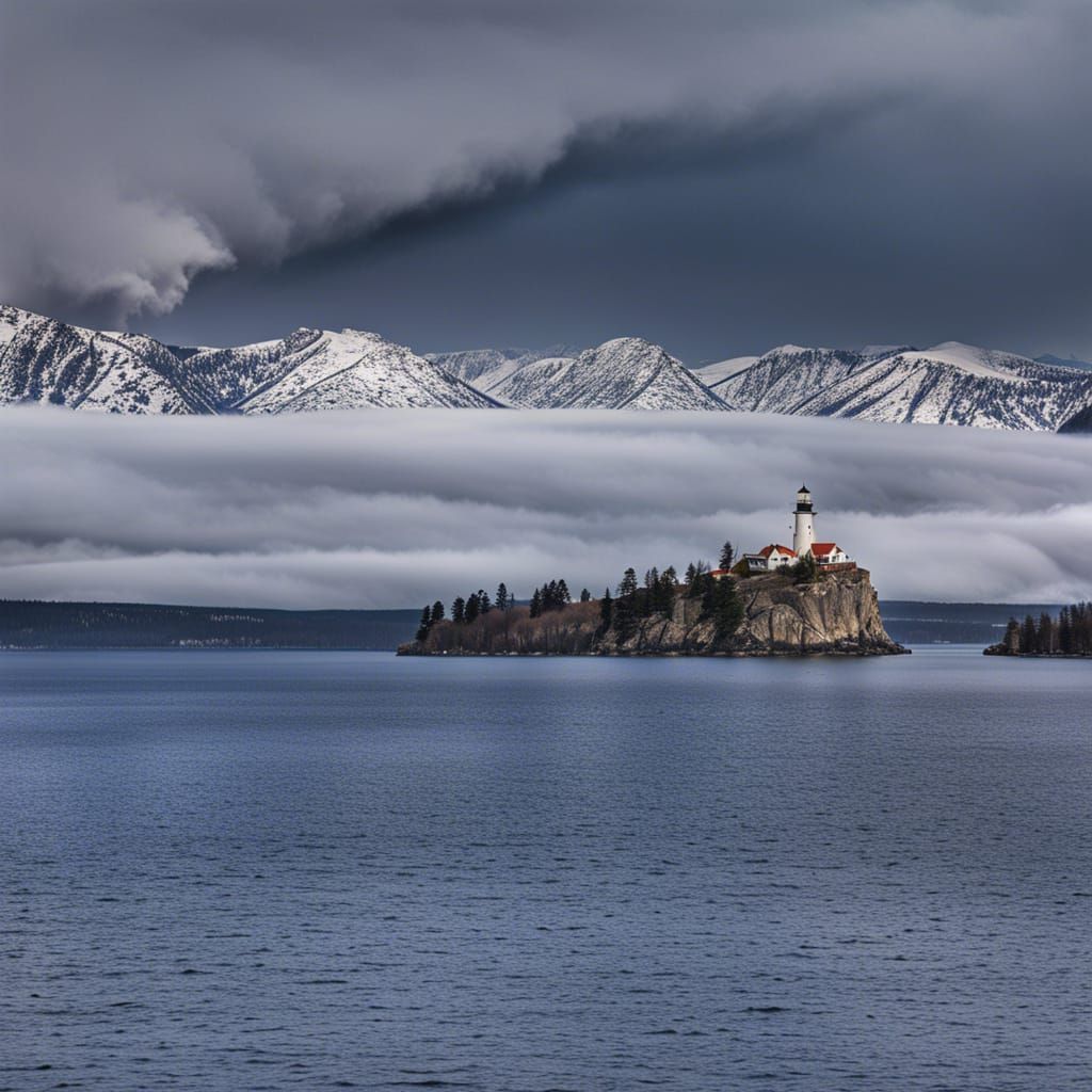 That one time they built a lighthouse in Emerald Bay, Lake T...