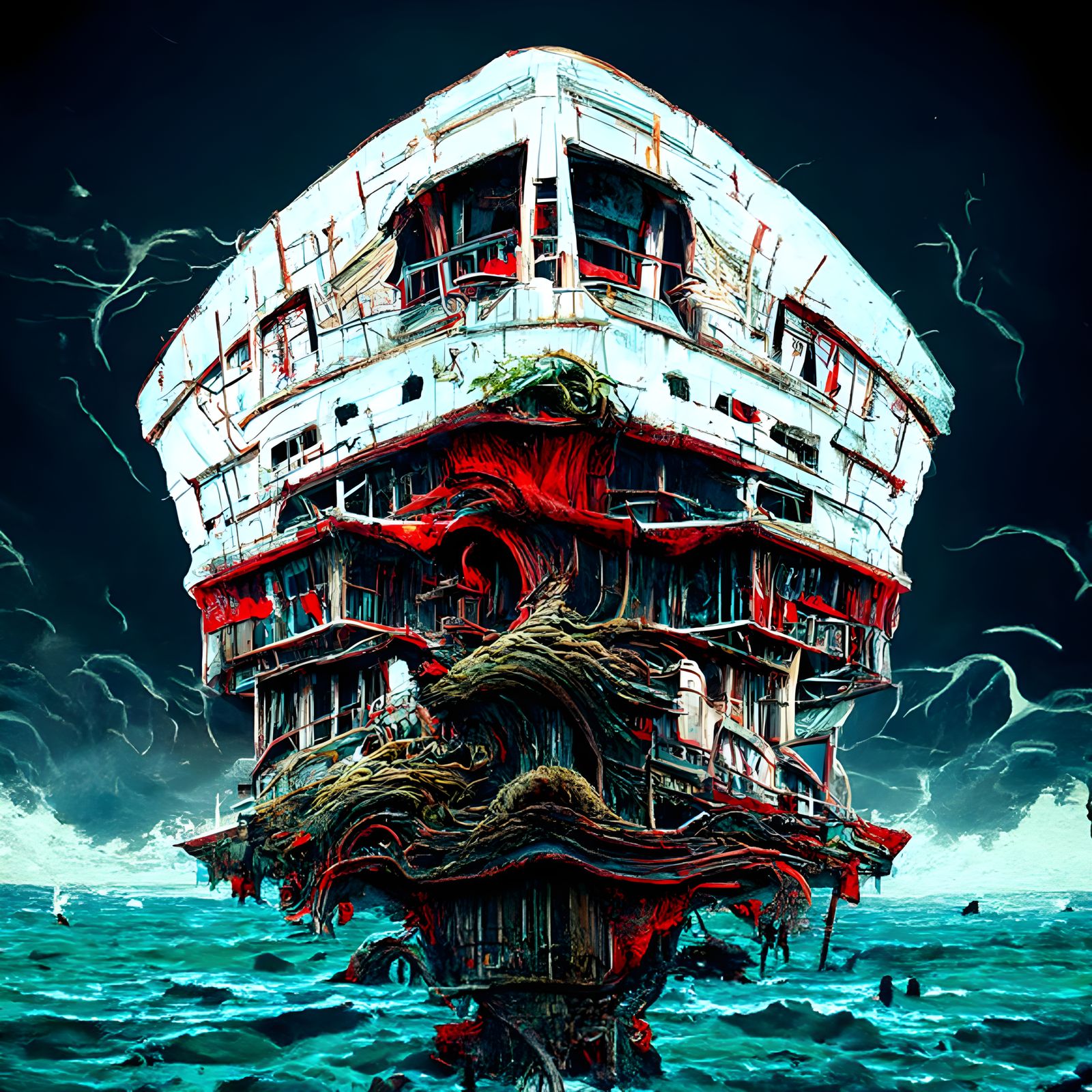 Shipwreck in City: Romantic Expressionist Architecture