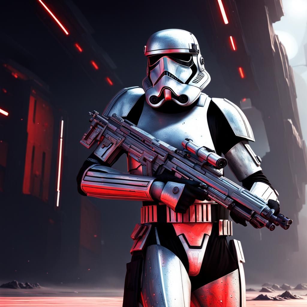 Sith Shock Trooper with Reflective Visor