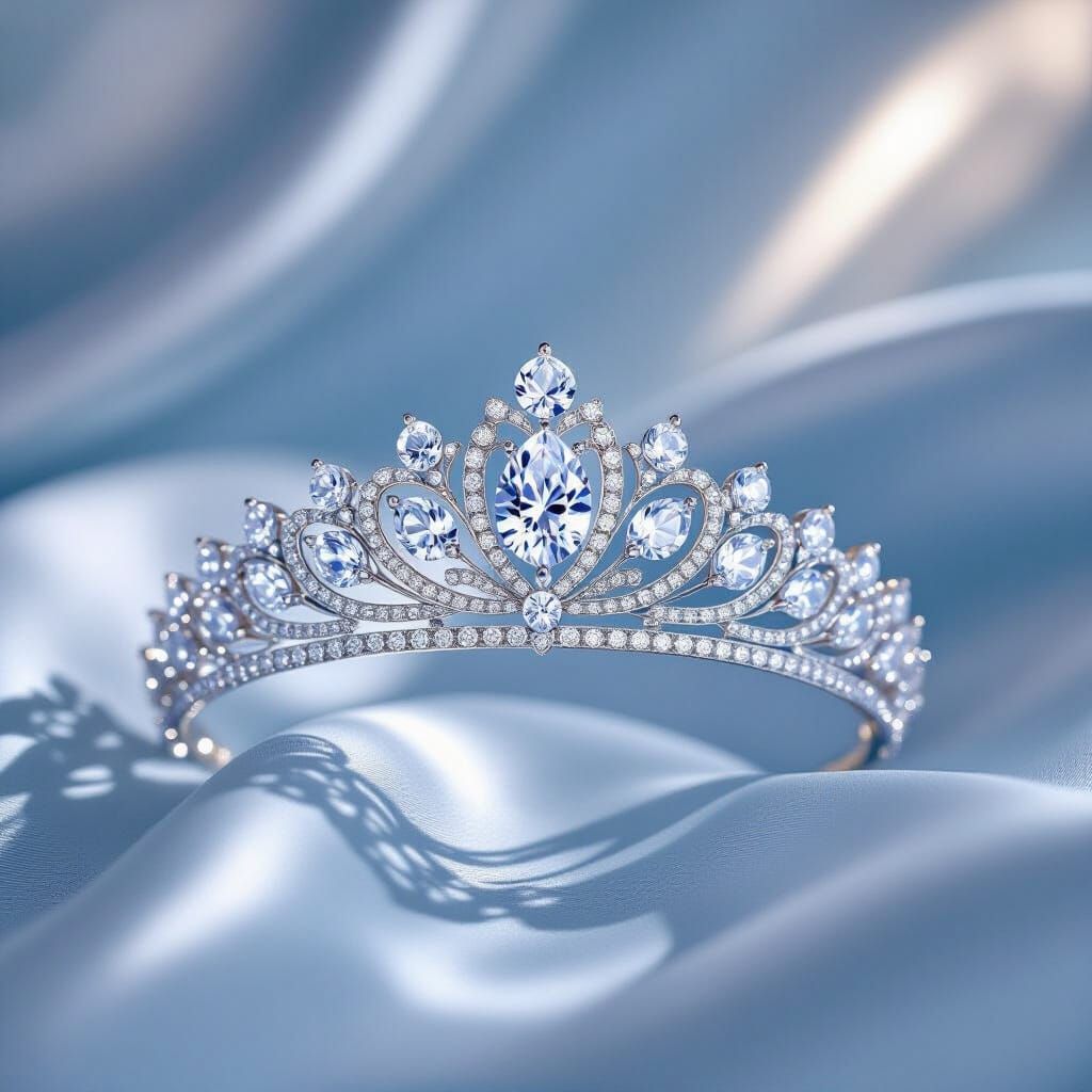 Breathtaking Diamond Tiara with Timeless Elegance