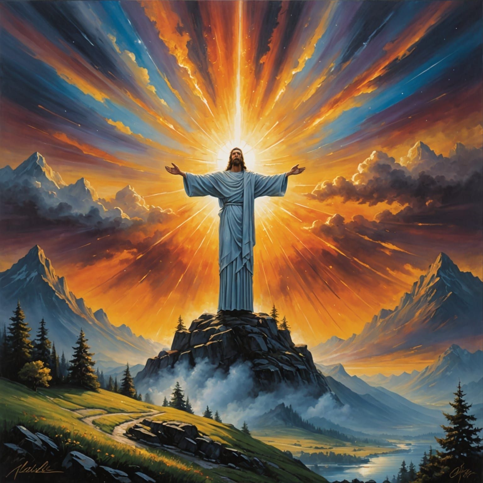 Arise, shine; for your light has come,
And the glory of the ...