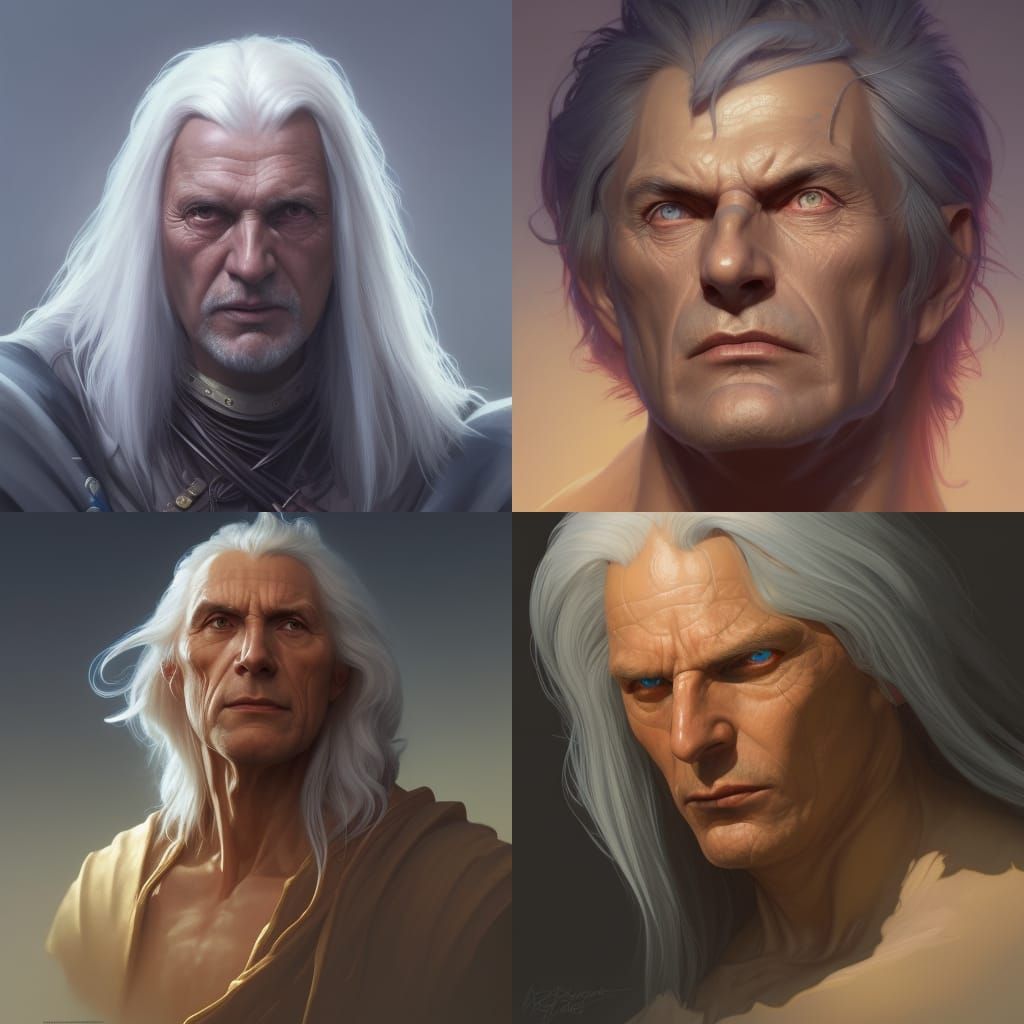 Detailed Portrait of Raistlin Majere